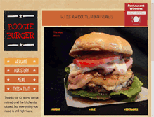 Tablet Screenshot of boogieburger.com